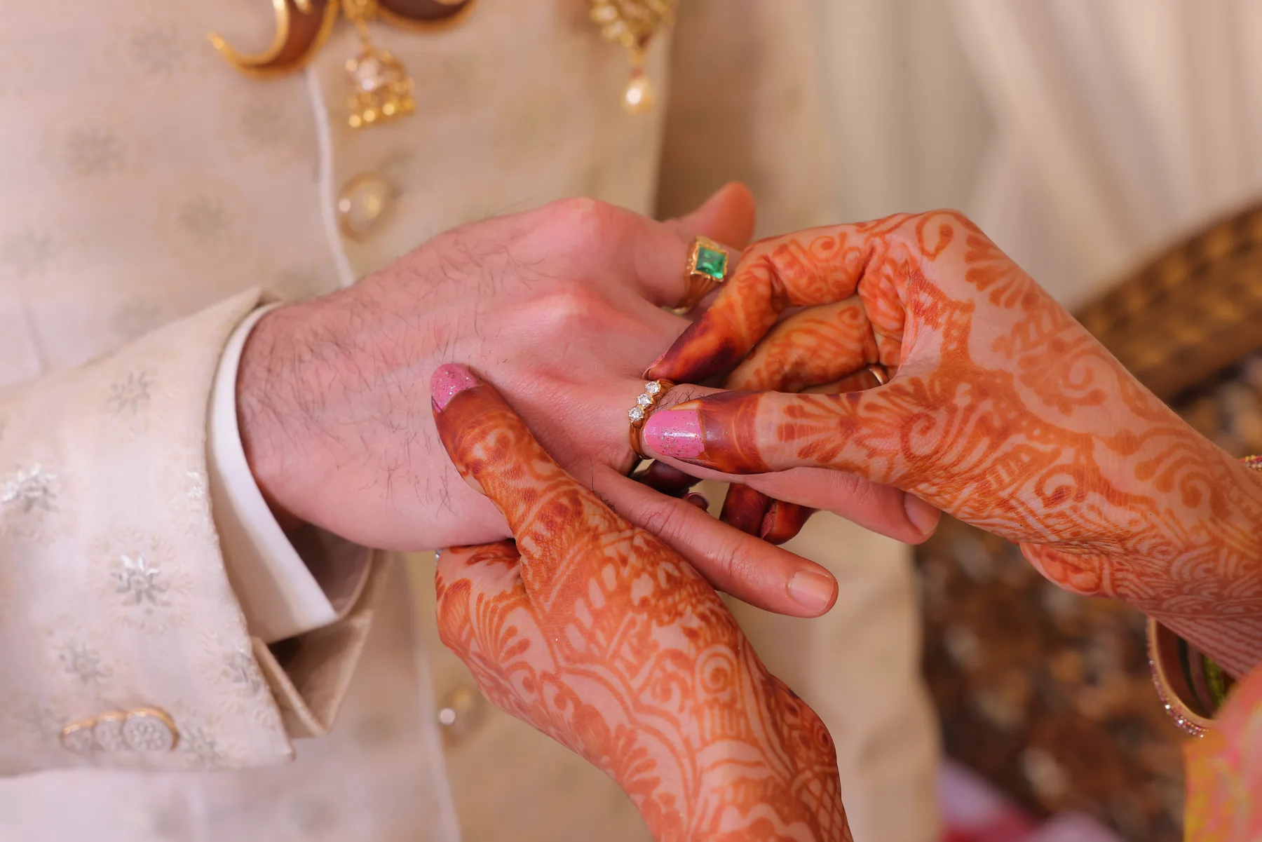 Exchanging engagement rings